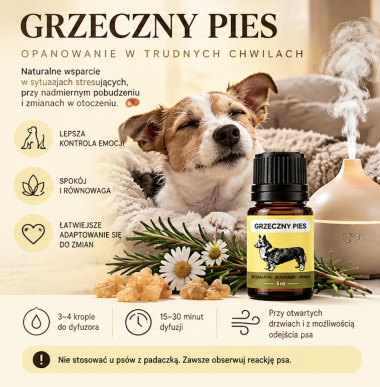 DLA PSA - Mieszanka GRZECZNY PIES 5 ml