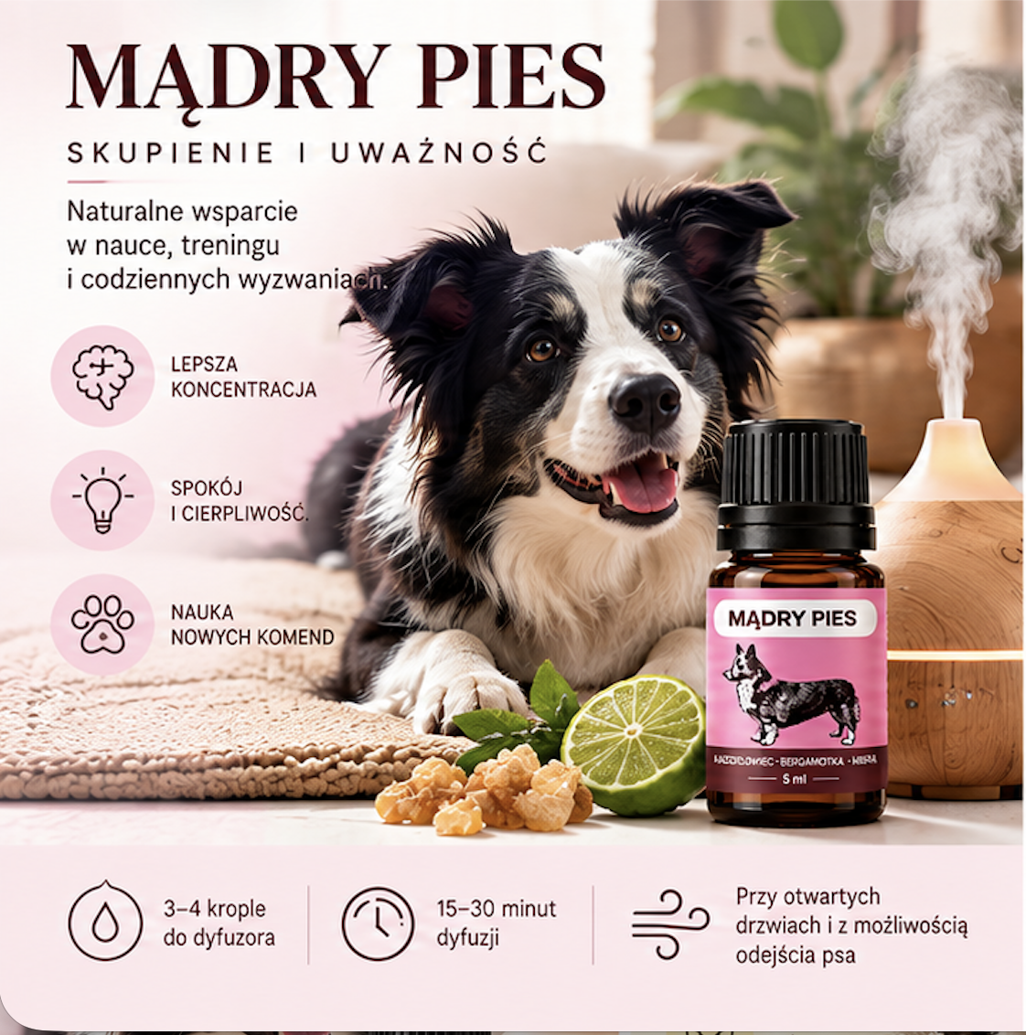 DLA PSA - Mieszanka MĄDRY PIES 5 ml